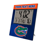 University of Florida Gators Personalized Color Block Wall Clock