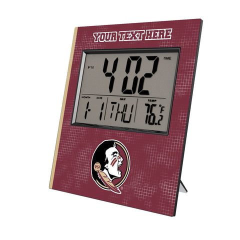 Florida State University Seminoles Personalized Hatch Wall Clock