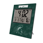 Michigan State Spartans Hatch Wall Clock-0