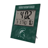 Michigan State University Spartans Personalized Hatch Wall Clock