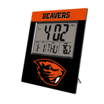 Oregon State Beavers Color Block Wall Clock-0