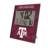 Texas A&M University Aggies Personalized Hatch Wall Clock