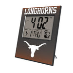 Texas Longhorns Linen Wall Clock-0