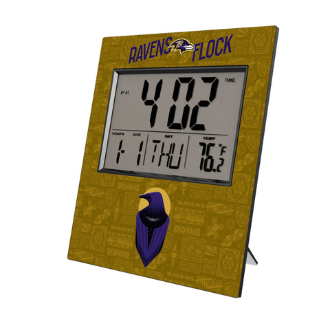 Baltimore Ravens 2024 Edition Wall Clock