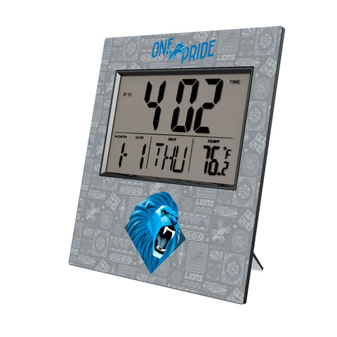 Detroit Lions 2024 Edition Wall Clock