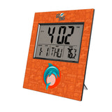 Miami Dolphins 2024 Edition Wall Clock