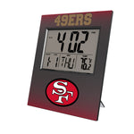 San Francisco 49ers Historic Collection Linen Wall Clock