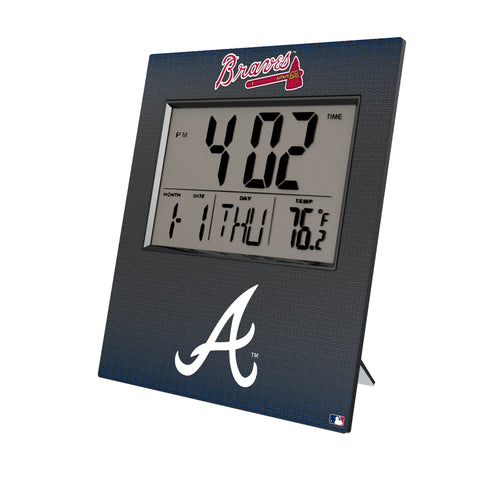 Atlanta Braves Linen Wall Clock-0