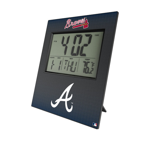 Atlanta Braves Linen Wall Clock
