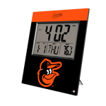 Baltimore Orioles Color Block Wall Clock-0