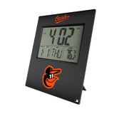 Baltimore Orioles Linen Wall Clock