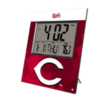 Cincinnati Reds Color Block Wall Clock-0