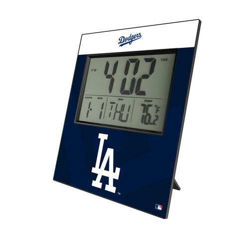 LA Dodgers Color Block Wall Clock