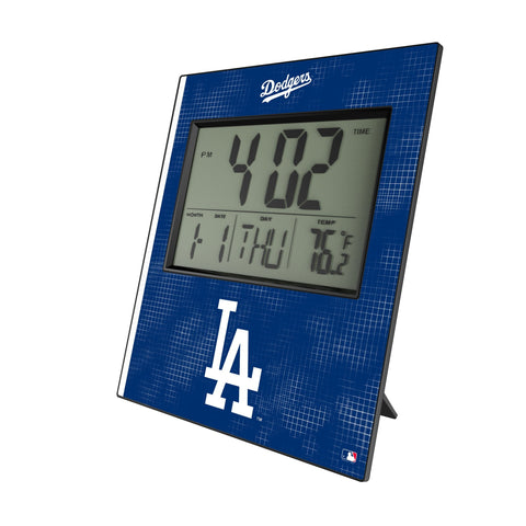 LA Dodgers Hatch Wall Clock