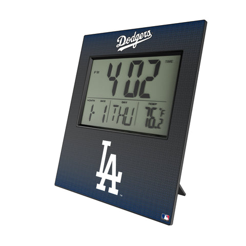 LA Dodgers Linen Wall Clock