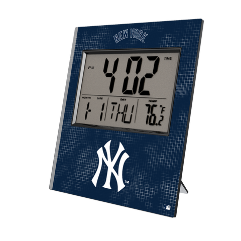 New York Yankees Hatch Wall Clock-0