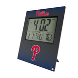 Philadelphia Phillies Linen Wall Clock