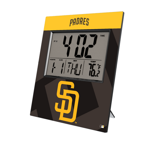 San Diego Padres Color Block Wall Clock-0