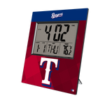 Texas Rangers Color Block Wall Clock-0