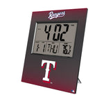 Texas Rangers Linen Wall Clock-0