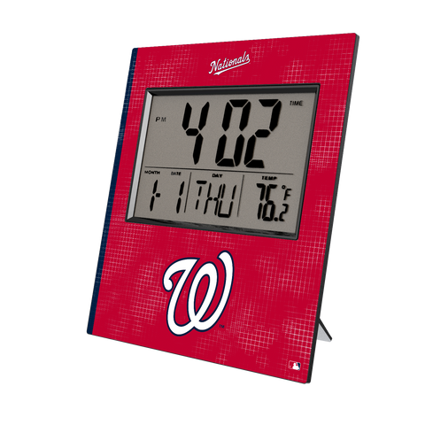 Washington Nationals Hatch Wall Clock-0