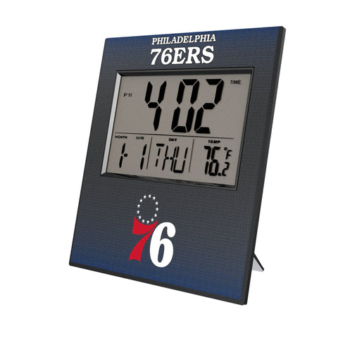 Philadelphia 76ers Linen Wall Clock-0