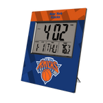 New York Knicks Color Block Wall Clock-0