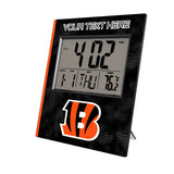 Cincinnati Bengals Personalized Hatch Wall Clock
