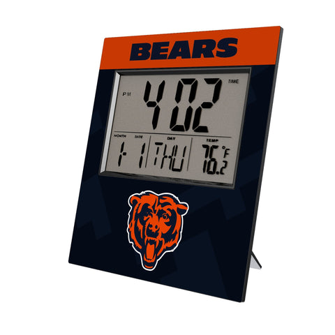 Chicago Bears Color Block Wall Clock
