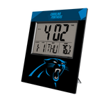 Carolina Panthers Color Block Wall Clock-0