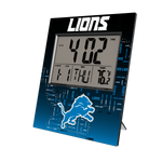 Detroit Lions Quadtile Wall Clock-0