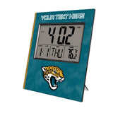 Jacksonville Jaguars Personalized Hatch Wall Clock