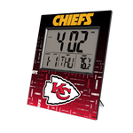 Kansas City Chiefs Quadtile Wall Clock-0