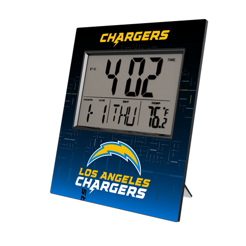 Los Angeles Chargers Quadtile Wall Clock-0