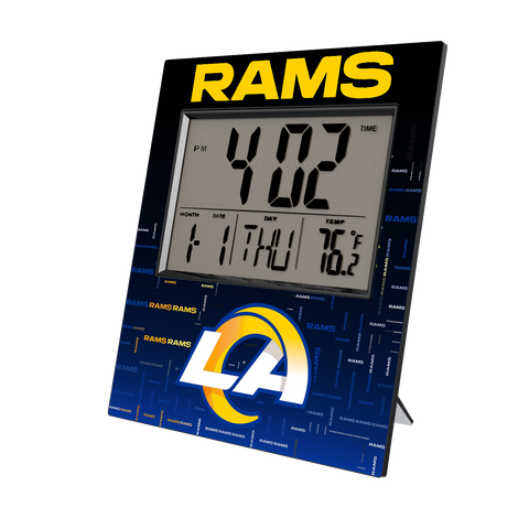 Los Angeles Rams Quadtile Wall Clock-0