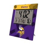 Minnesota Vikings Color Block Wall Clock-0