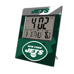 New York Jets Color Block Wall Clock-0