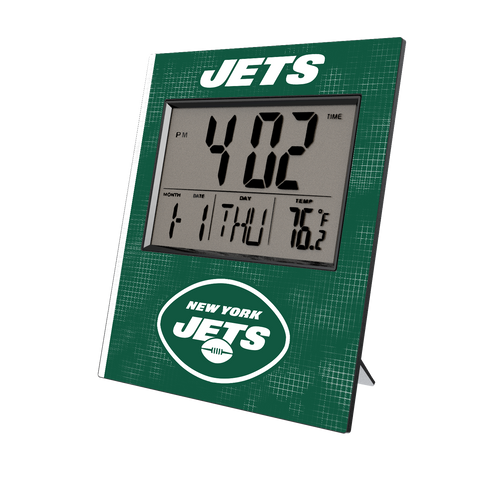 New York Jets Hatch Wall Clock-0