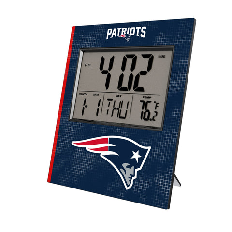 New England Patriots Hatch Wall Clock