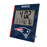 New England Patriots Hatch Wall Clock