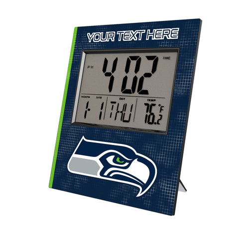 Seattle Seahawks Personalized Hatch Wall Clock