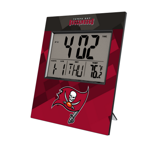 Tampa Bay Buccaneers Color Block Wall Clock-0