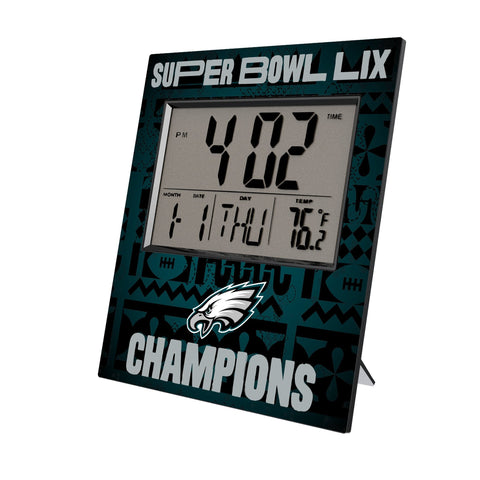 Philadelphia Eagles 2025 Super Bowl Wall Clock