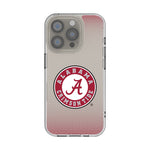 University of Alabama Crimson Tide Linen Clear Phone Case for Apple iPhone