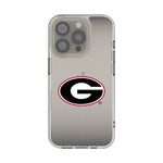 University of Georgia Bulldogs Linen Clear Phone Case for Apple iPhone