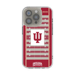 Indiana University Hoosiers Field Clear Phone Case for Apple iPhone