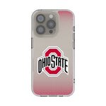 Ohio State University Buckeyes Linen Clear Phone Case for Apple iPhone