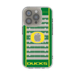 University of Oregon Ducks Field Clear Phone Case for Apple iPhone