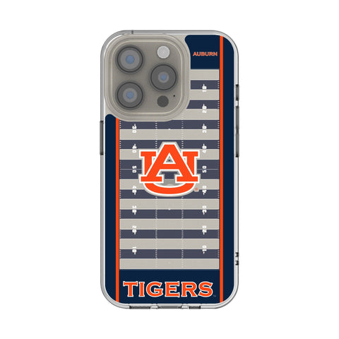 University of Auburn Tigers Field Clear Phone Case for Apple iPhone