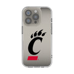 University of Cincinnati Bearcats Linen Clear Phone Case for Apple iPhone